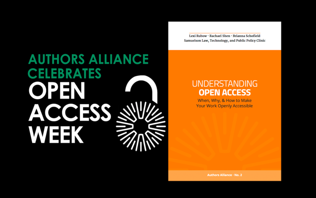 cover of Understanding Open Access guide