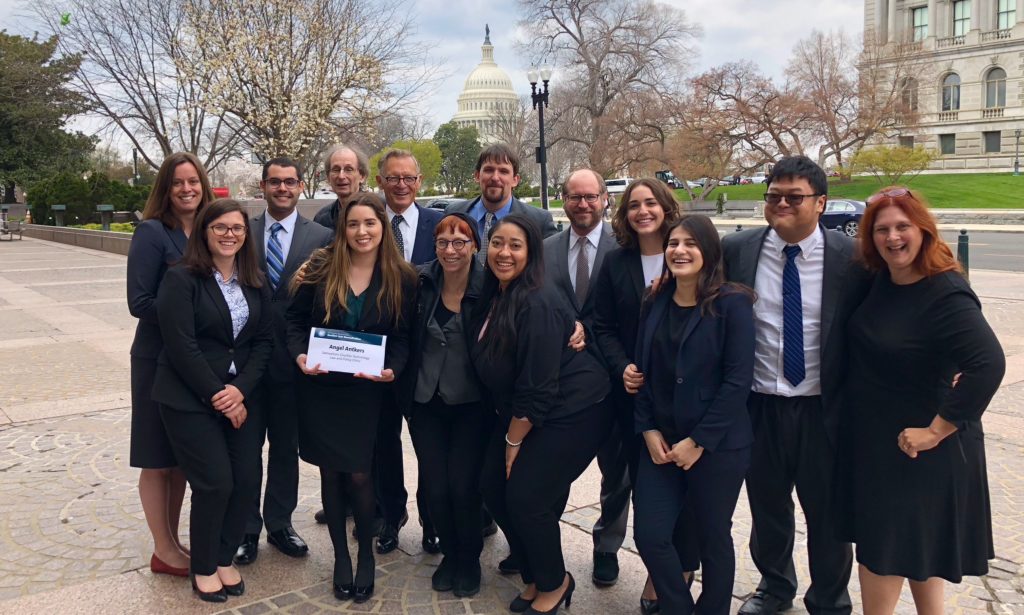 Photo of the 1201 testimony team