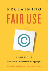 Cover of Reclaiming Fair Use