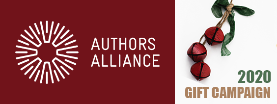 Authors Alliance: 2020 Gift Campaign