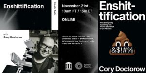 enshittification flyer