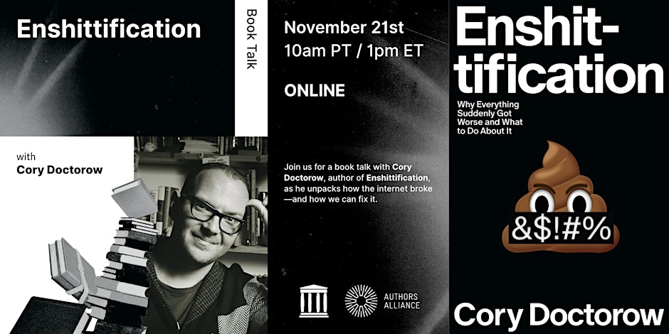 enshittification flyer