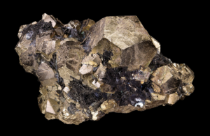 A piece of pyrite
